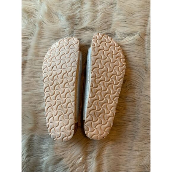 Birkenstock Women’s Arizona Washed Metallic Sandals Size 40 - Picture 7 of 8